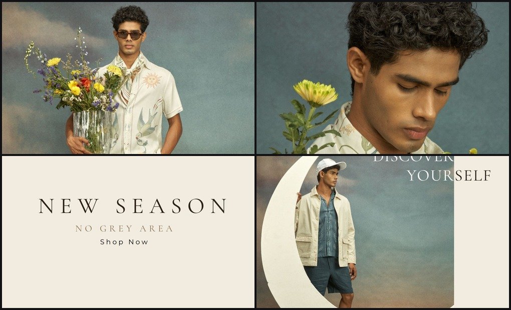 best performance marketer in Chennai — luxury fashion campaign ad collage
